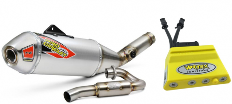 CRF450L/RL'19-25 Vortex ECU & Pro Circuit T-6 Exhaust Combo